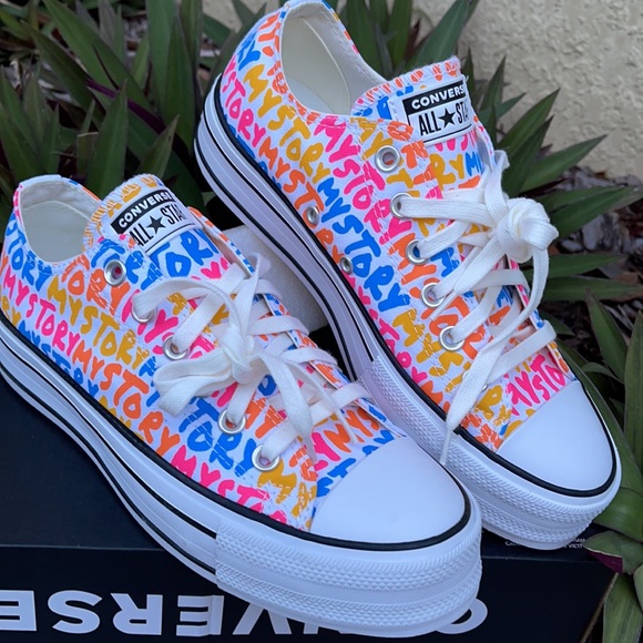 CONVERSE CTAS DOUBLE STACK LIFT OX PLATFORMS WMNS - Picture 9 of 16